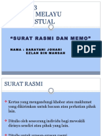 Beza Surat Rasmi Dan Memo