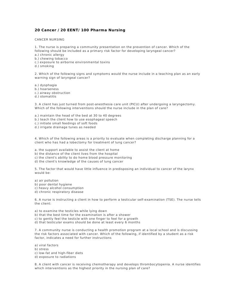 Nursing patient teaching plan examples picture