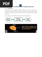 Fundamentals of Energy Conversion