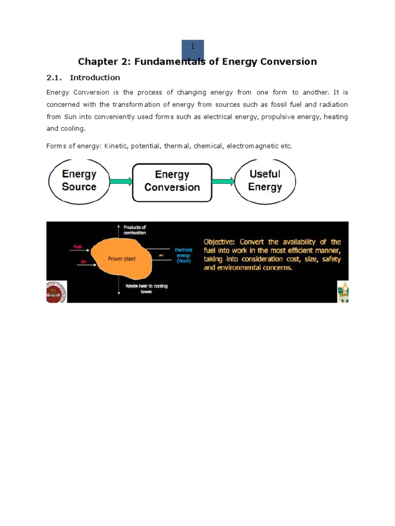 Fundamentals of Energy Conversion | PDF | Heat | Entropy
