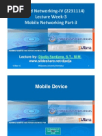 Widyatama - Lecture.applied Networking - IV Week03 Mobile Networking