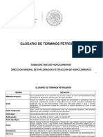 Glosario de Terminos Petroleros 2015