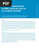 Etapas de Implementação de WMS - Estudo de Caso Em Um Varejista Moveleiro