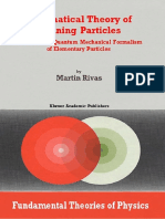 Kinematical Theory of Spinning Particles - Classical and Quantum - M. Rivas PDF