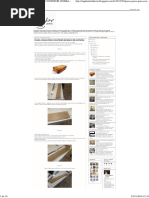 Stagliano Luthieria Passo a Passo Para Construir Um Braço de Guitarra