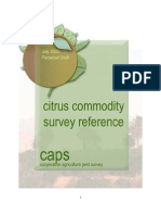 Citrus Commodity Survey Reference