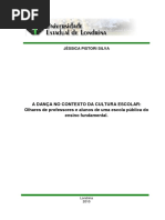 A Dança No Contexto Da Cultura Escolar