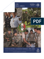 Convocatoria Admision General Enero 2017 PDF