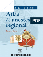 Atlas de Anestesia Regional - David L. Brown 3 Ed