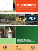 Guidebook On Community-Environment and Natural Resources Enterprises