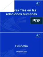 Las Tias en Las Relaciones Humanas