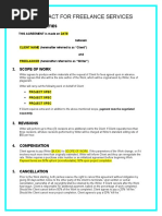 Conformé Letter for Service Agreement | PDF