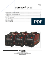 INVERTEC V160 Spare Parts and Electrical Schematic