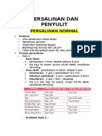 OBSTETRI Proses Persalinan