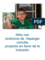 Niño Con Síndrome de Asperger Concibe Proyecto en Favor de La Inclusión
