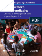 UNICEF UNESCO OECD Naturaleza Aprendizaje PDF