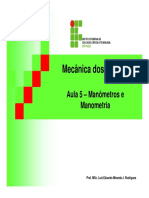 Mecânica Dos Fluidos - Exercícios Prontos PDF