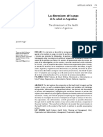 Las dimensiones del campo de salud en argentina.pdf