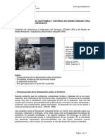 Higueras, E. Desarrollo Urbano Sostenible y Criterios de Diseño Urbano para Ordenaciones Residenciales