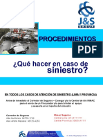 Procedimientos Reporte de Siniestro J&s Group