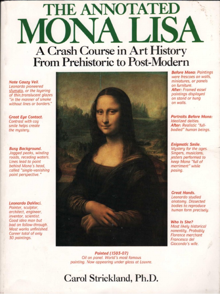 The Annotated Mona Lisa Pdf Renaissance Baroque