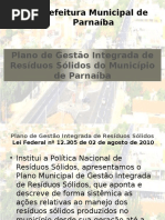 Plano de Gestão Integrada