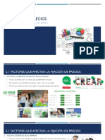 Factores Que Afectan y Ciclo de Vida en El Precio