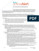 Delirium Assessment and Management