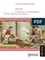 Logos y Arkhe Discurso Politico en La Antigua Grecia PDF