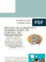 Método de Aumentos y Disminuciones en Los Estados Financieros