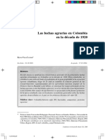 Conflictos Agrarios Del País