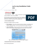 Oracle 11g Step-By-Step Installation Guide With Screenshots