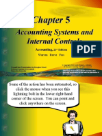 Accounting Systems and Internal Controls