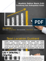 Penentuan Basis & Non Basis Kabupaten Enrekang Dan Kabupaten Gowa