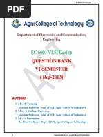 EC6601 VLSI Design Model QB