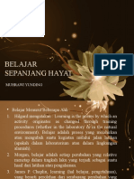 Belajar Sepanjang Hayat