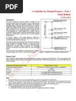 A Guideline For Design Pressure - Part 1 PDF