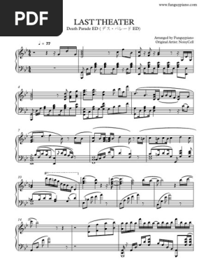 Death Parade Ed デス パレード Ed Last Theater By Noisycell Pdf Pdf
