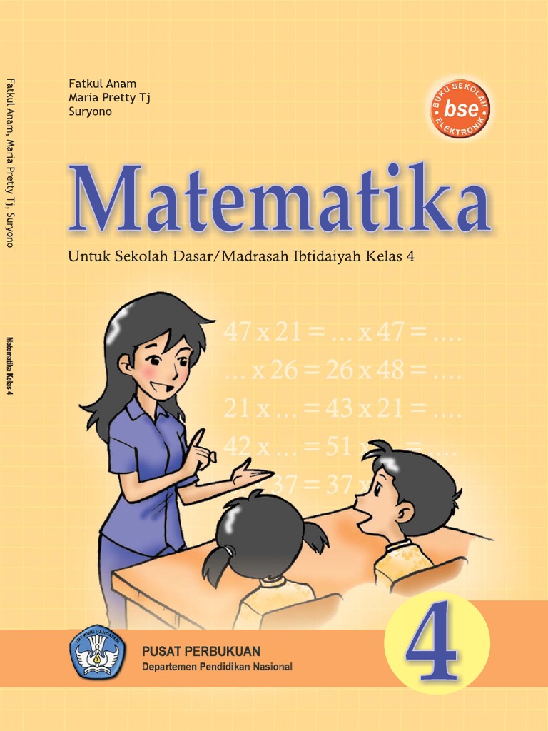 Buku Matematika Kelas 4 SD/MI | PDF | Karier & Perkembangan