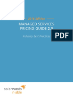 Managed Services Pricing Guide: 2016 Edition
