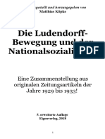 Köpke, Matthias - Die Ludendorff-Bewegung Und Der Nationalsozialismus 2018 PDF