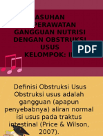 ASUHAN KEPERAWATAN GANGGUAN NUTRISI DENGAN OBSTRUKSI USUS.pptx