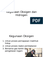 Kegunaan Oksigen Dan Hidrogen