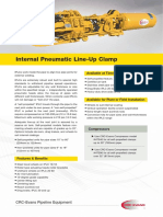 Internal Pneumatic Line-Up Clamp: Available at Time of Manufacture