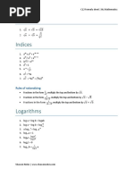 C12 Formula Sheet PDF