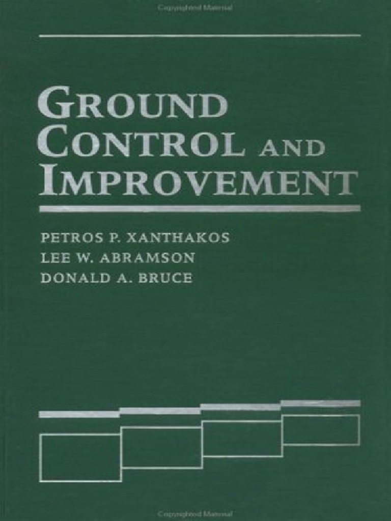 GroundControlandImprovement by XanthakosAbramsonandBruce 1994 PDF