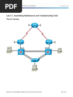 CCNPv7 TSHOOT Lab3 1 Assembling Maintenance and Troubleshooting Tools Student1