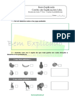 1.2. Ficha de Trabalho Gostos e Preferências 1 PDF