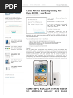 Resset Samsung Galaxy