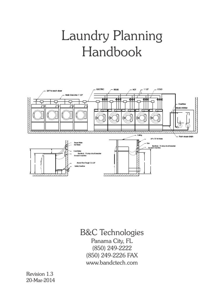 On-Premise Laundry Drain Trough Guide | PDF | Water Heating | Clothes Dryer